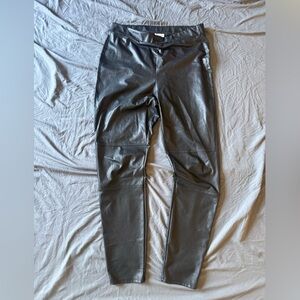 Splendid Black Faux Leather Leggings